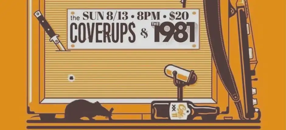 The Coverups announce show at Kilowatt Bar in San Francisco