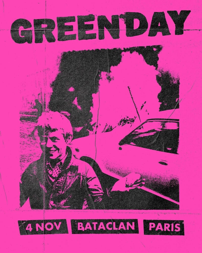 Green Day Announce Club Show In Paris GreenDay Fm   11 04 2023 