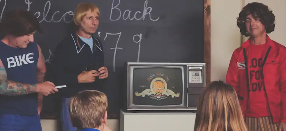 Watch Green Day's new music video, Corvette Summer