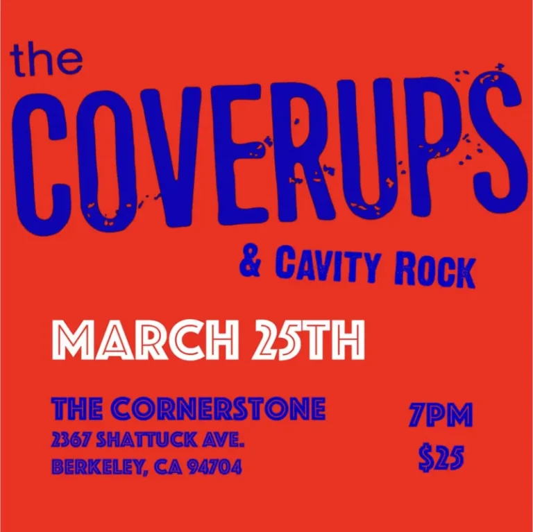 The Coverups Concert Poster - 2026