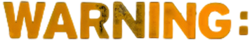 Warning