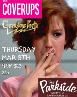 03-08-2018 Coverups Concert Posters - 2018