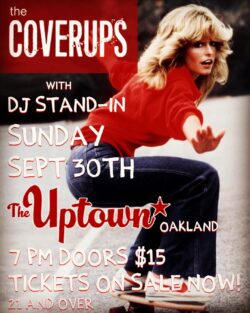09-30-2018 Coverups Concert Posters - 2018