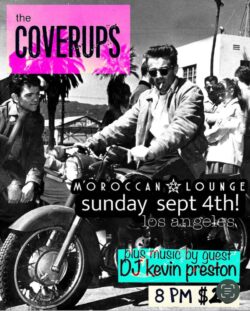 10-28-2022 The Coverups Concert Poster - 2022