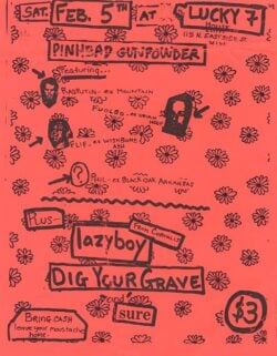 02-05-1994 Pinhead Gunpowder Concert Poster - 1994