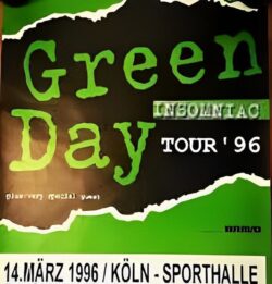 Green Day Concert Posters 1995-1996 | GreenDay.fm