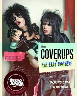 02-02-2023 The Coverups Concert Poster - 2023