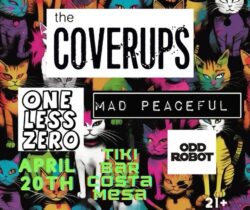 04-20-2024 The Coverups Concert Poster - 2024