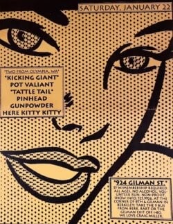 01-22-1994 Pinhead Gunpowder Concert Poster - 1994