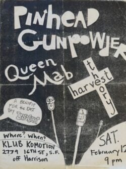 02-12-1994 Pinhead Gunpowder Concert Poster - 1994