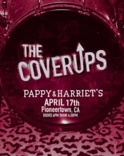 04-17-2025 The Coverups Concert Poster - 2025