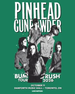 10-11-2026 Pinhead Gunpowder concert poster - 2026