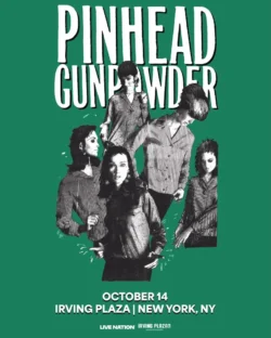 10-14-2026 Pinhead Gunpowder concert poster - 2026