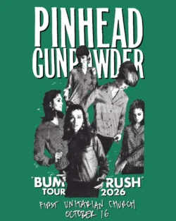 10-16-2026 Pinhead Gunpowder concert poster - 2026