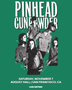 11-07-2026 Pinhead Gunpowder concert poster - 2026