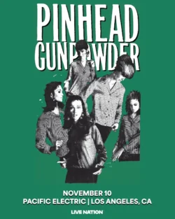 11-10-2026 Pinhead Gunpowder concert poster - 2026