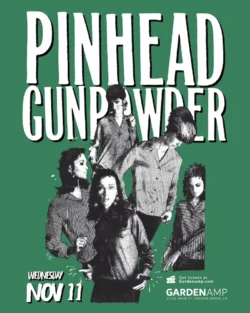11-11-2026 Pinhead Gunpowder concert poster - 2026