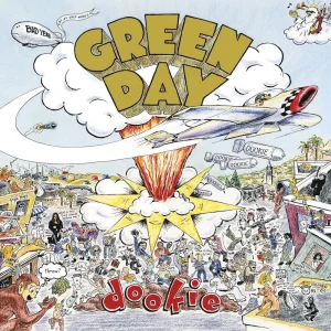 Green Day Dookie album cover